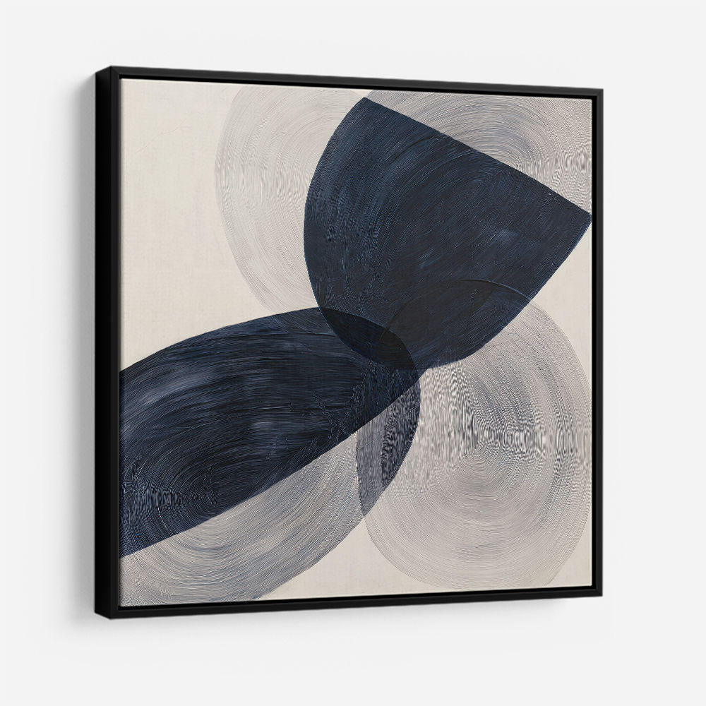 Abstract Minimalist Artwork With Three Large Overlapping Ovals 9 Abstract Minimalist Artwork With Three Large Overlapping Ovals 9