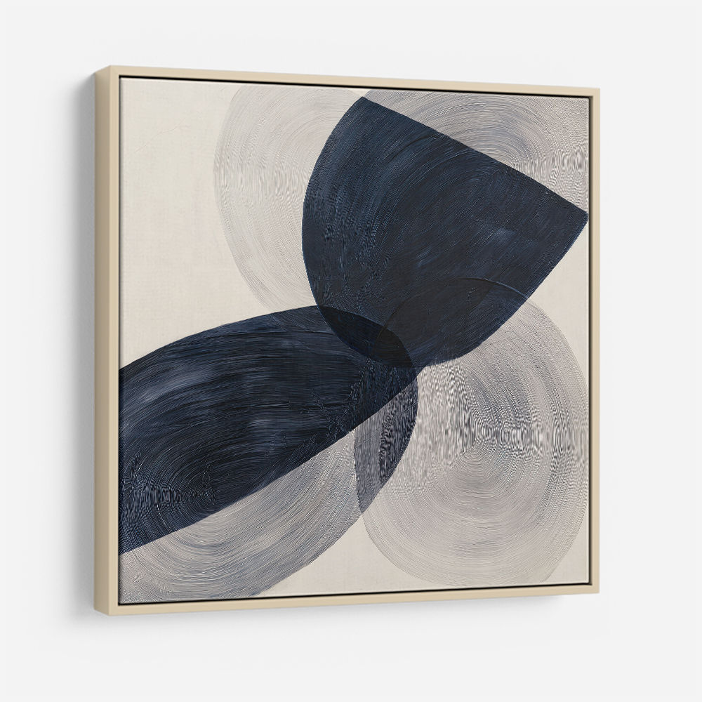 Abstract Minimalist Artwork With Three Large Overlapping Ovals 9 Abstract Minimalist Artwork With Three Large Overlapping Ovals 9