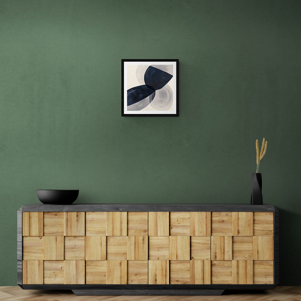 Abstract Minimalist Artwork With Three Large Overlapping Ovals 9 Abstract Minimalist Artwork With Three Large Overlapping Ovals 9