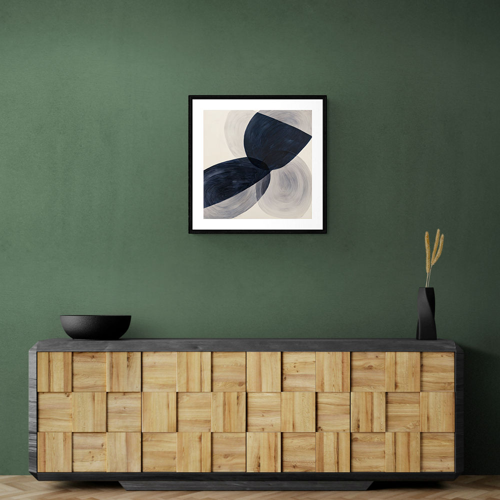 Abstract Minimalist Artwork With Three Large Overlapping Ovals 9 Abstract Minimalist Artwork With Three Large Overlapping Ovals 9