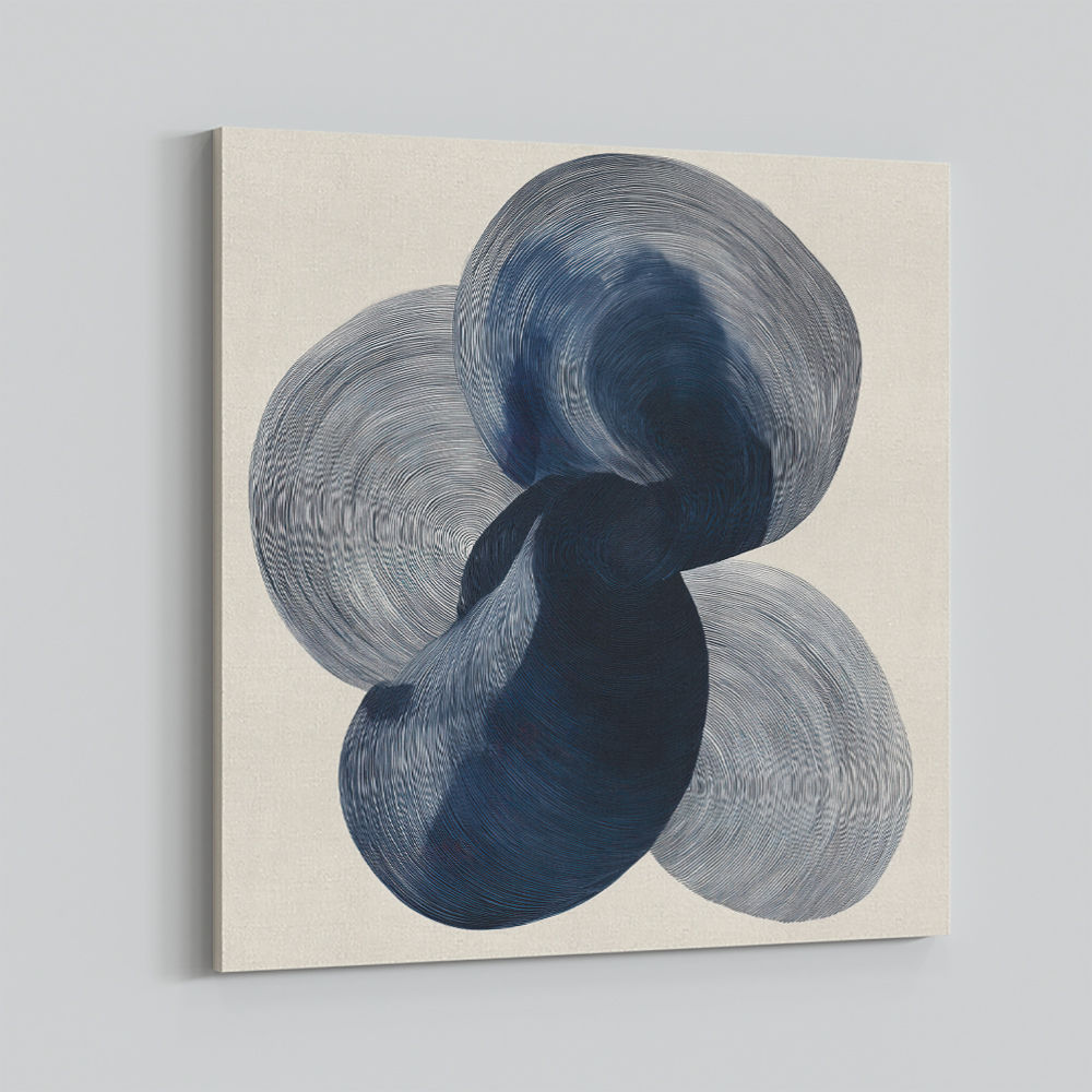 Abstract Minimalist Artwork With Three Large Overlapping Ovals 12 Abstract Minimalist Artwork With Three Large Overlapping Ovals 12