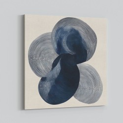 Abstract Minimalist Artwork With Three Large Overlapping Ovals 12