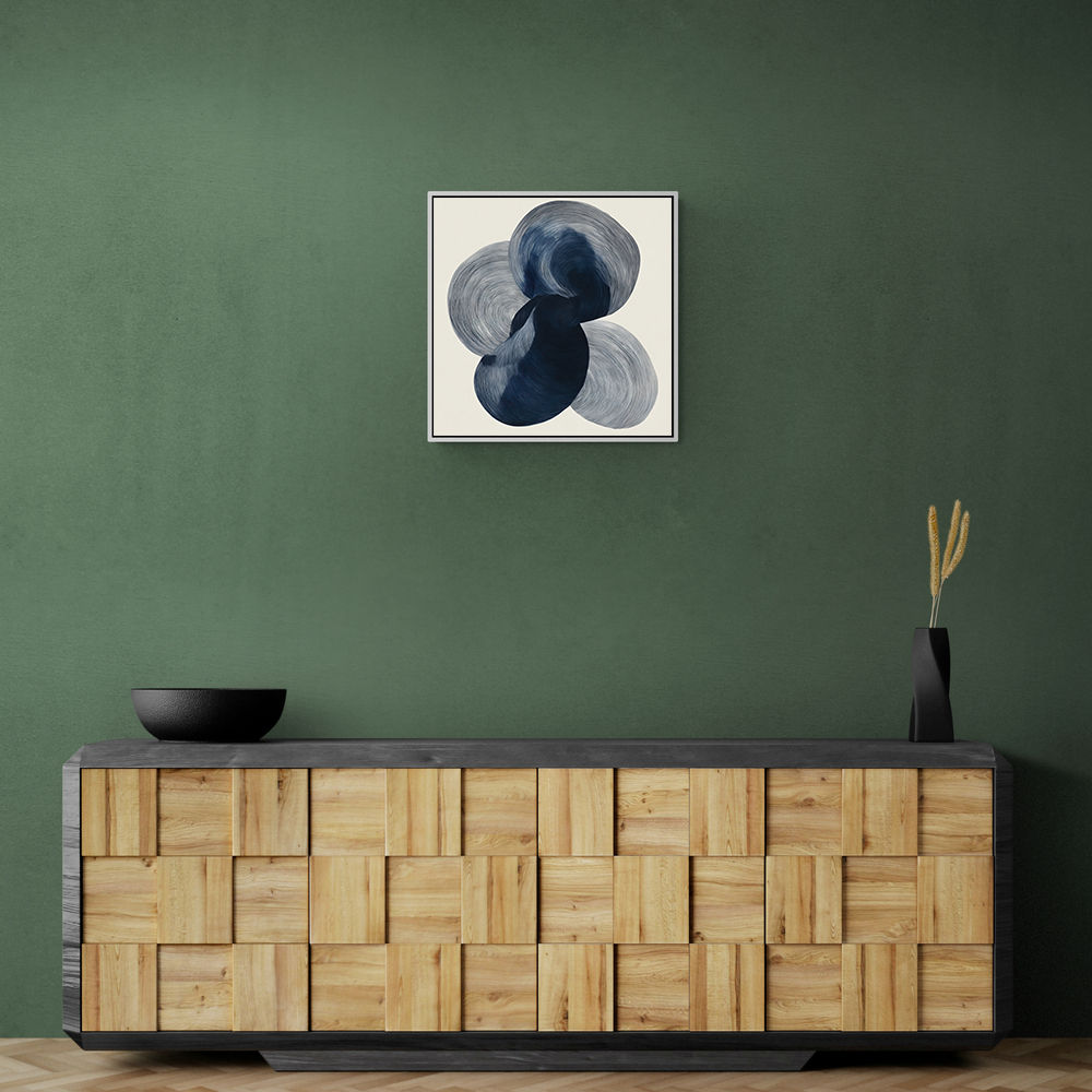 Abstract Minimalist Artwork With Three Large Overlapping Ovals 12 Abstract Minimalist Artwork With Three Large Overlapping Ovals 12