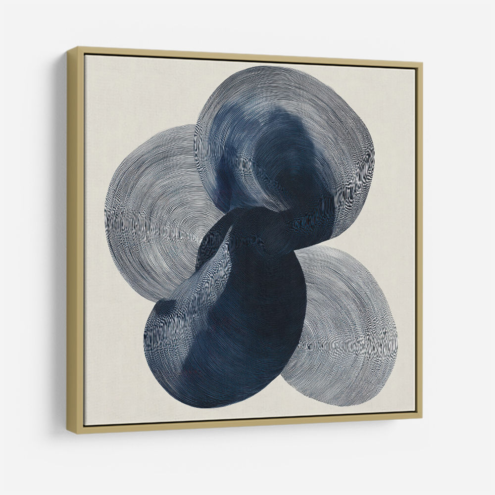 Abstract Minimalist Artwork With Three Large Overlapping Ovals 12 Abstract Minimalist Artwork With Three Large Overlapping Ovals 12
