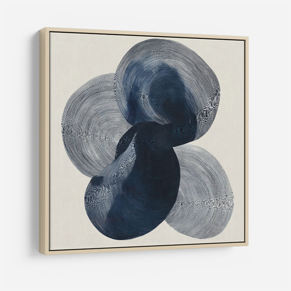 Abstract Minimalist Artwork With Three Large Overlapping Ovals 12 Abstract Minimalist Artwork With Three Large Overlapping Ovals 12
