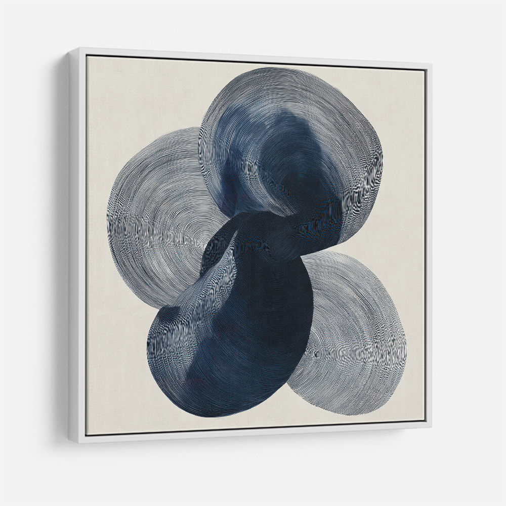 Abstract Minimalist Artwork With Three Large Overlapping Ovals 12 Abstract Minimalist Artwork With Three Large Overlapping Ovals 12