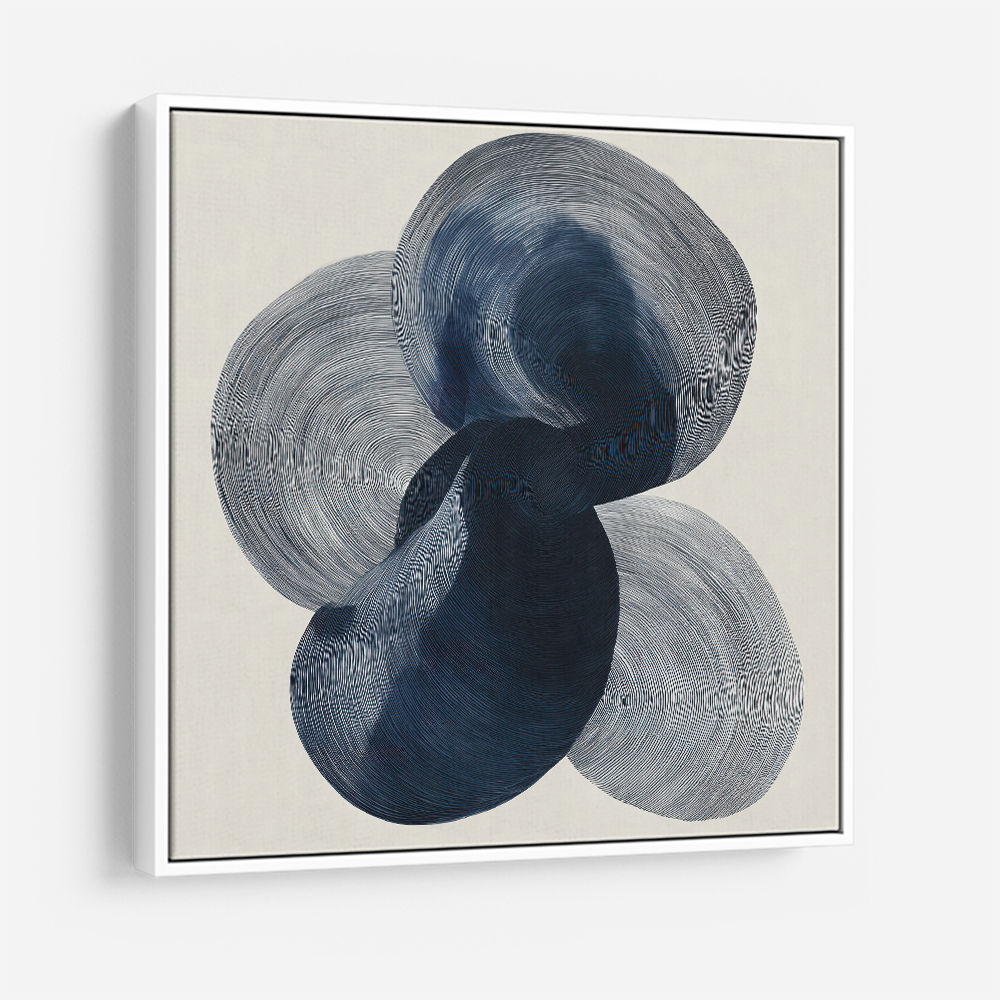 Abstract Minimalist Artwork With Three Large Overlapping Ovals 12 Abstract Minimalist Artwork With Three Large Overlapping Ovals 12
