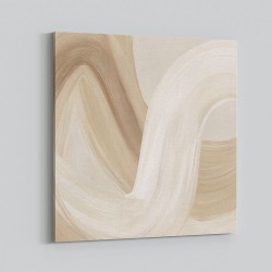 Abstract Minimalist Artwork With Three Large Swirls 8