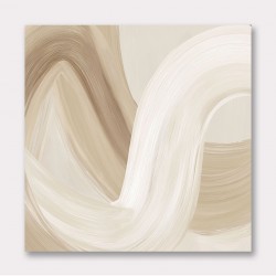 Abstract Minimalist Artwork With Three Large Swirls 8