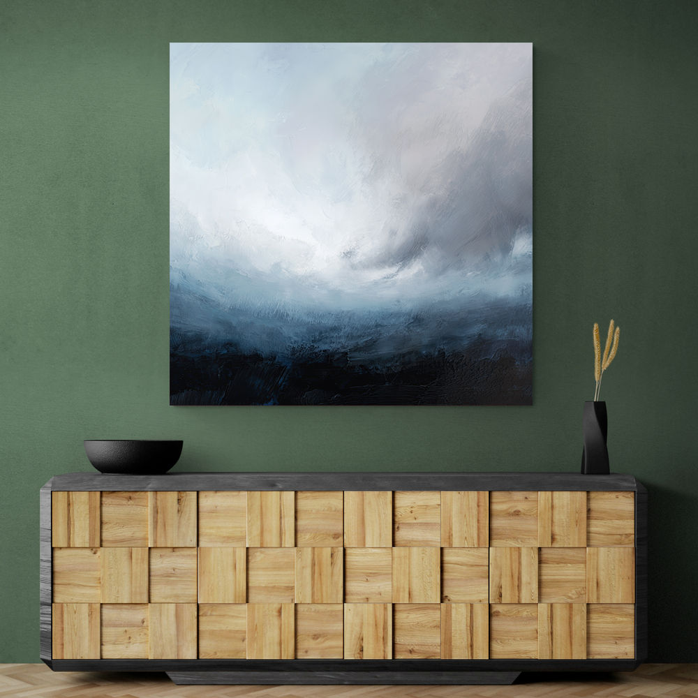 Atmospheric Abstract Artwork With Swirling Storm 6 Atmospheric Abstract Artwork With Swirling Storm 6