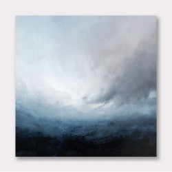 Atmospheric Abstract Artwork With Swirling Storm 6