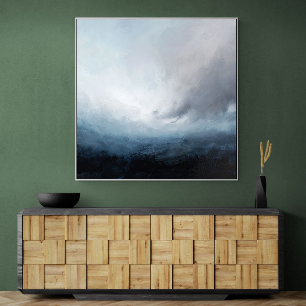 Atmospheric Abstract Artwork With Swirling Storm 6 Atmospheric Abstract Artwork With Swirling Storm 6
