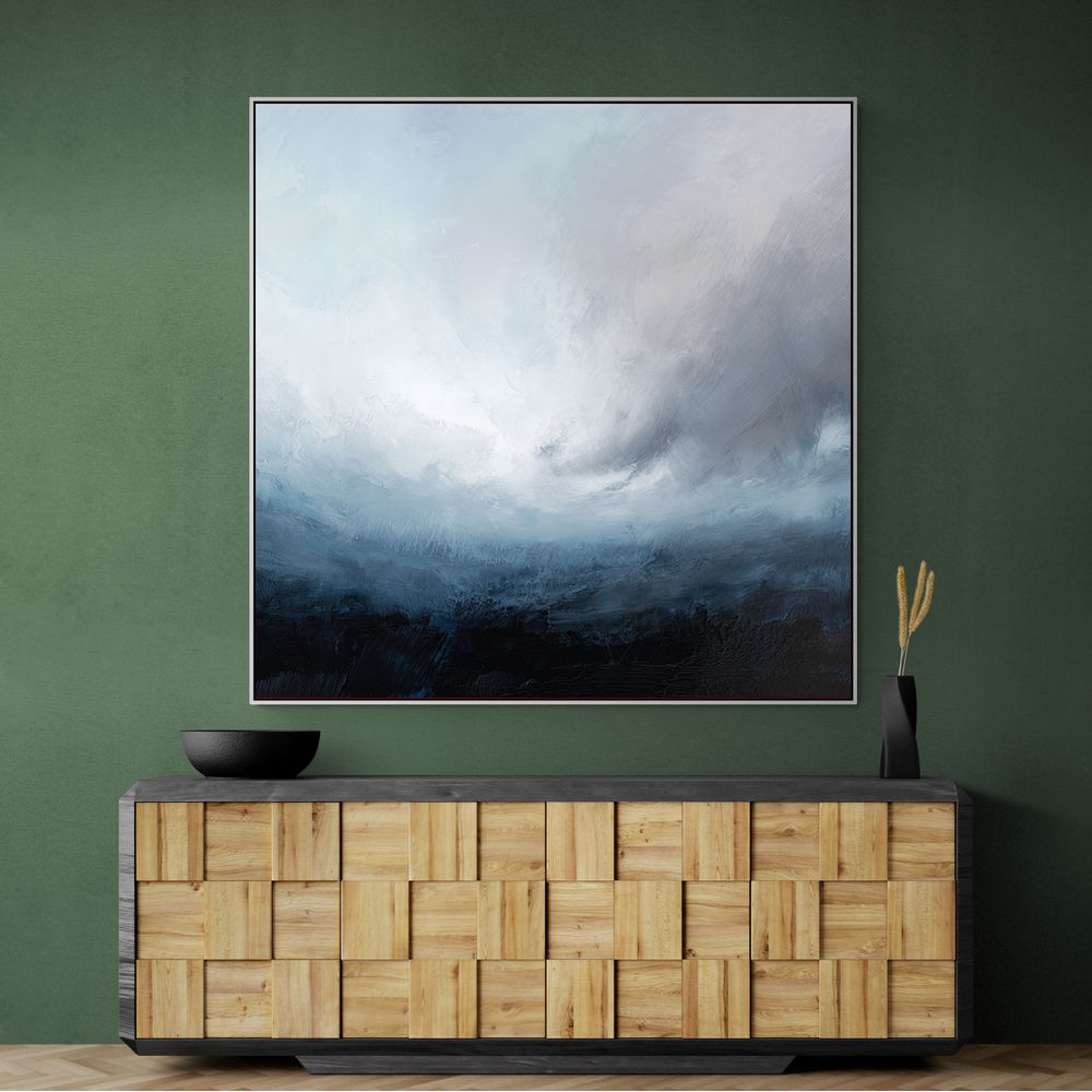Atmospheric Abstract Artwork With Swirling Storm 6 Atmospheric Abstract Artwork With Swirling Storm 6