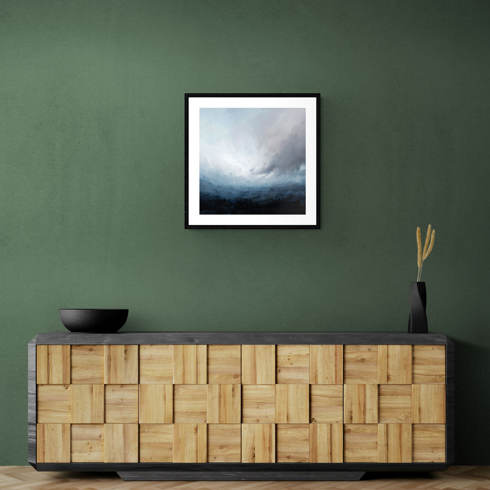 Atmospheric Abstract Artwork With Swirling Storm 6 Atmospheric Abstract Artwork With Swirling Storm 6