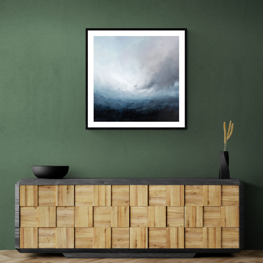 Atmospheric Abstract Artwork With Swirling Storm 6 Atmospheric Abstract Artwork With Swirling Storm 6