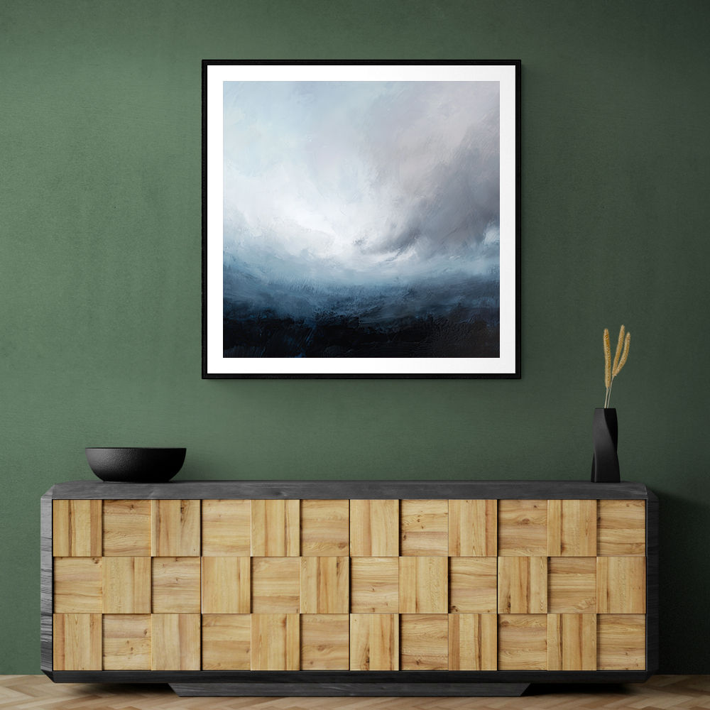 Atmospheric Abstract Artwork With Swirling Storm 6 Atmospheric Abstract Artwork With Swirling Storm 6