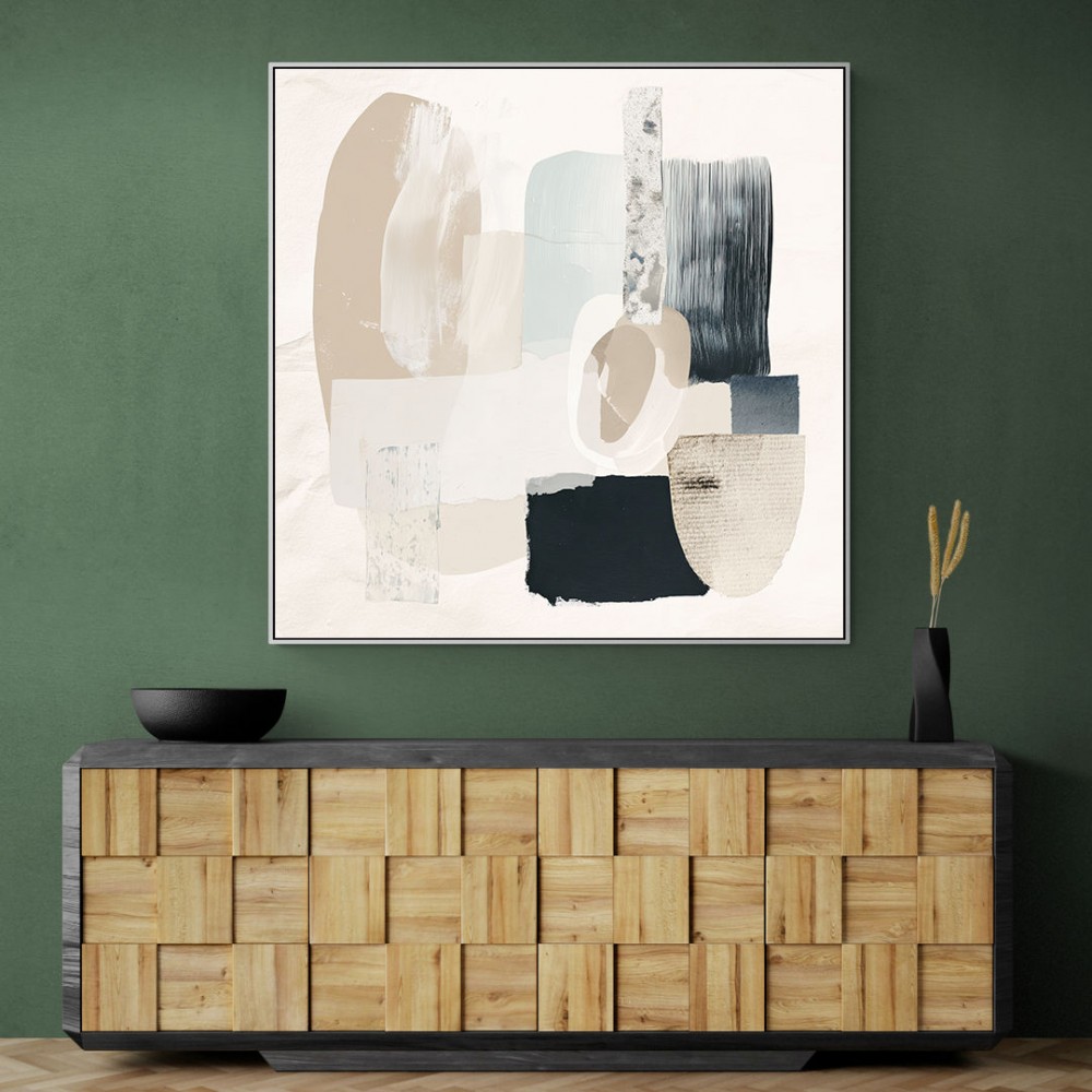Minimalist Abstract Collage With Overlapping Organic Shapes 1 Minimalist Abstract Collage With Overlapping Organic Shapes 1