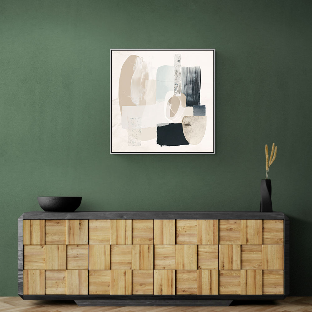 Minimalist Abstract Collage With Overlapping Organic Shapes 1 Minimalist Abstract Collage With Overlapping Organic Shapes 1