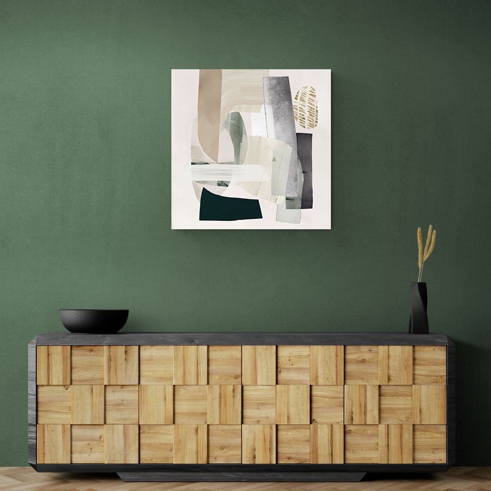 Minimalist Abstract Collage With Overlapping Organic Shapes 2 Minimalist Abstract Collage With Overlapping Organic Shapes 2