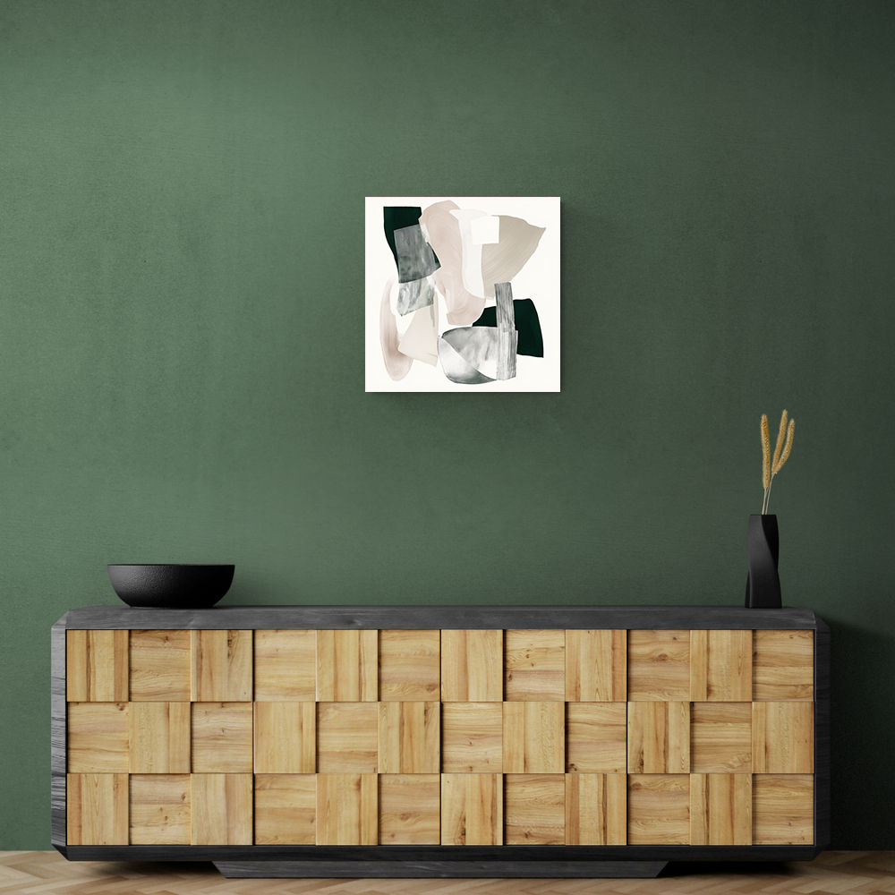 Minimalist Abstract Collage With Overlapping Organic Shapes 3 Minimalist Abstract Collage With Overlapping Organic Shapes 3