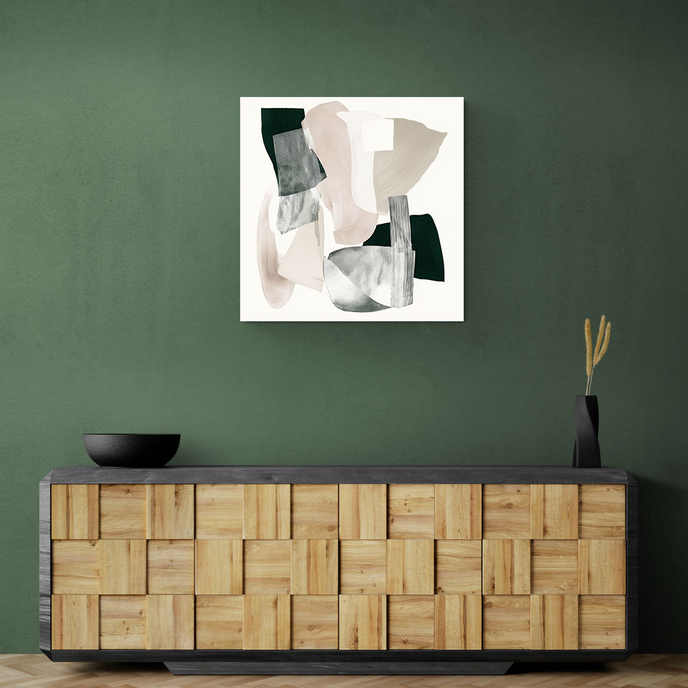 Minimalist Abstract Collage With Overlapping Organic Shapes 3 Minimalist Abstract Collage With Overlapping Organic Shapes 3