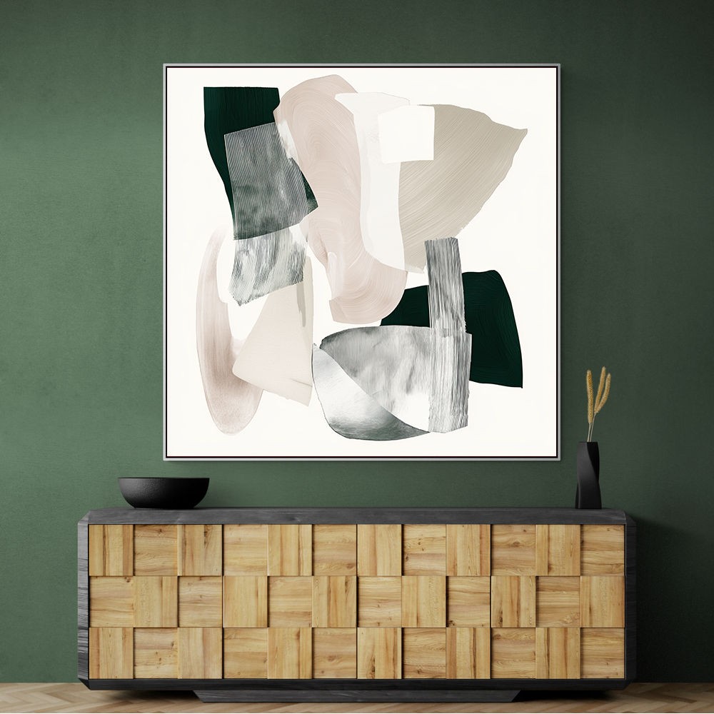 Minimalist Abstract Collage With Overlapping Organic Shapes 3 Minimalist Abstract Collage With Overlapping Organic Shapes 3