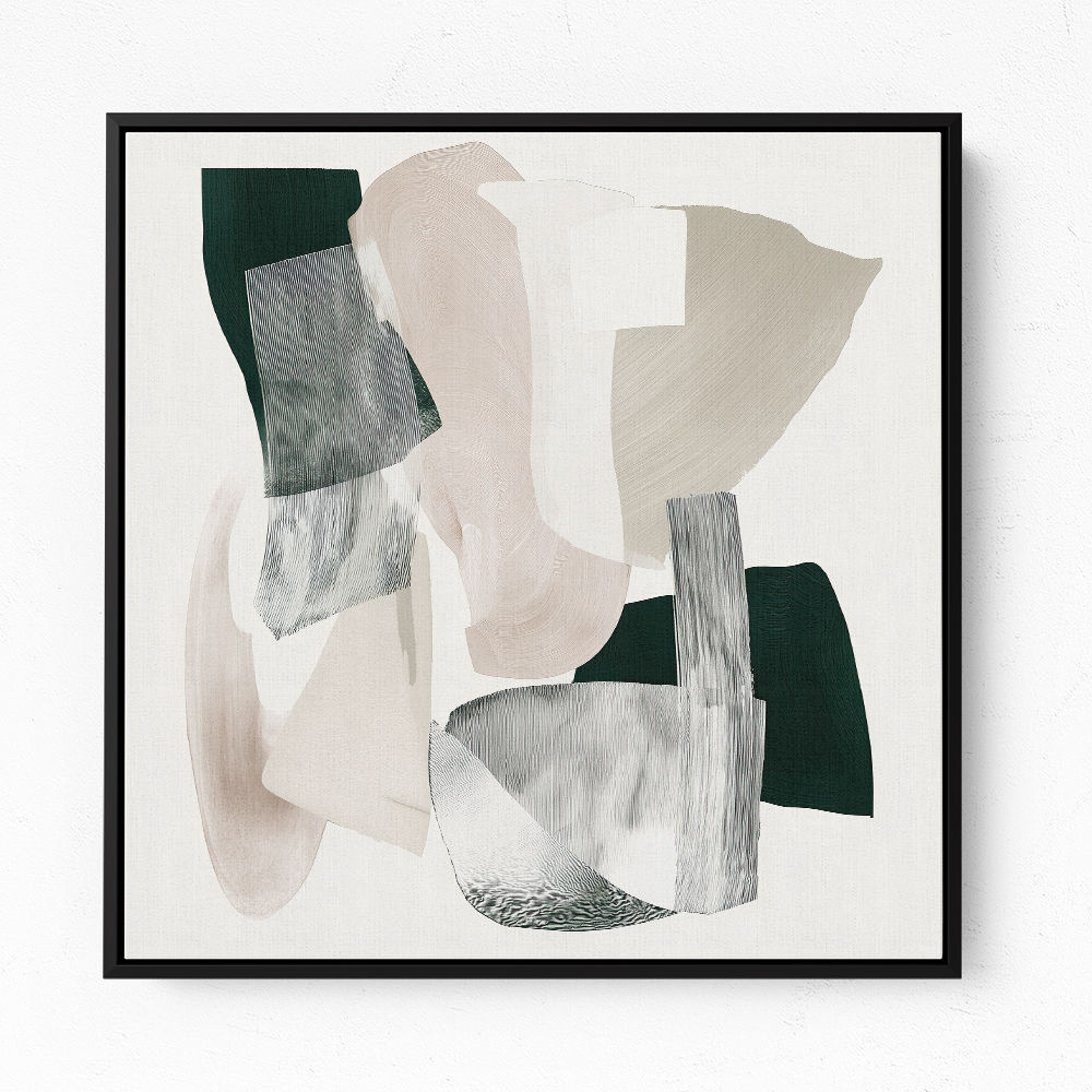 Minimalist Abstract Collage With Overlapping Organic Shapes 3 Minimalist Abstract Collage With Overlapping Organic Shapes 3