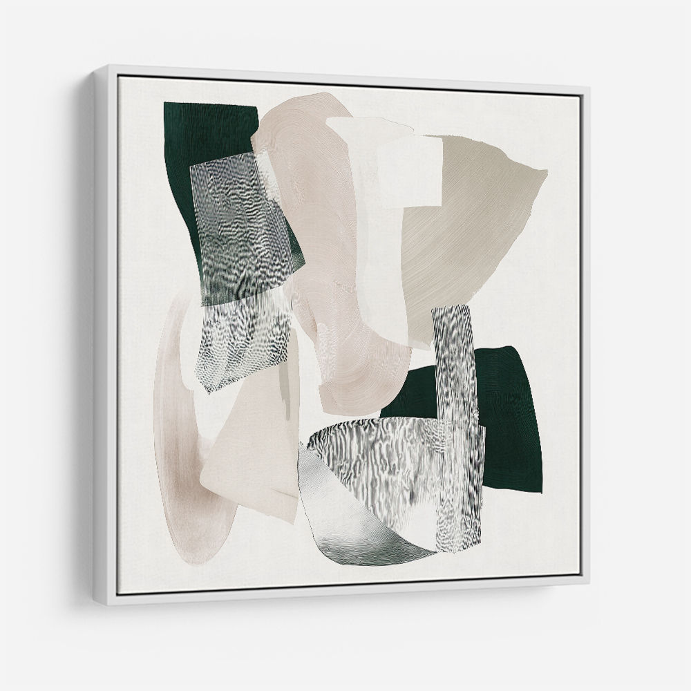 Minimalist Abstract Collage With Overlapping Organic Shapes 3 Minimalist Abstract Collage With Overlapping Organic Shapes 3