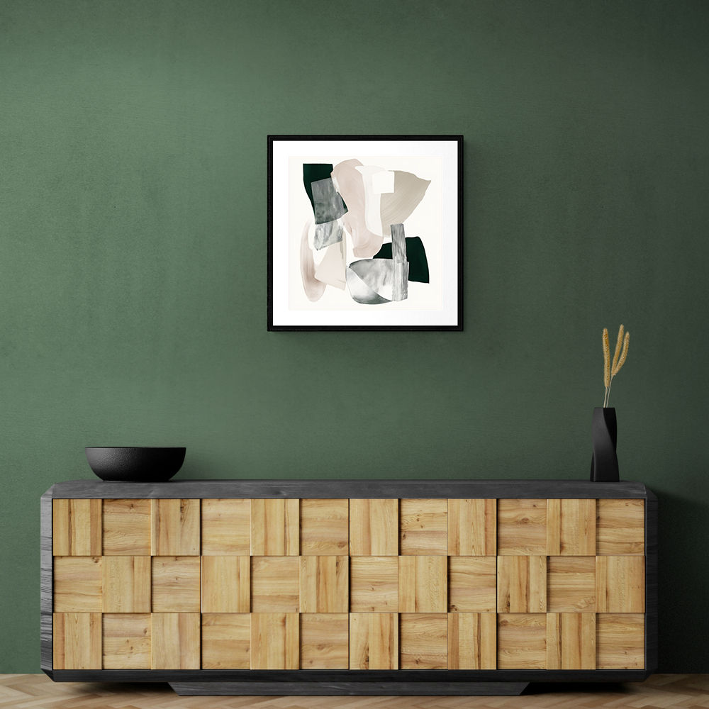 Minimalist Abstract Collage With Overlapping Organic Shapes 3 Minimalist Abstract Collage With Overlapping Organic Shapes 3
