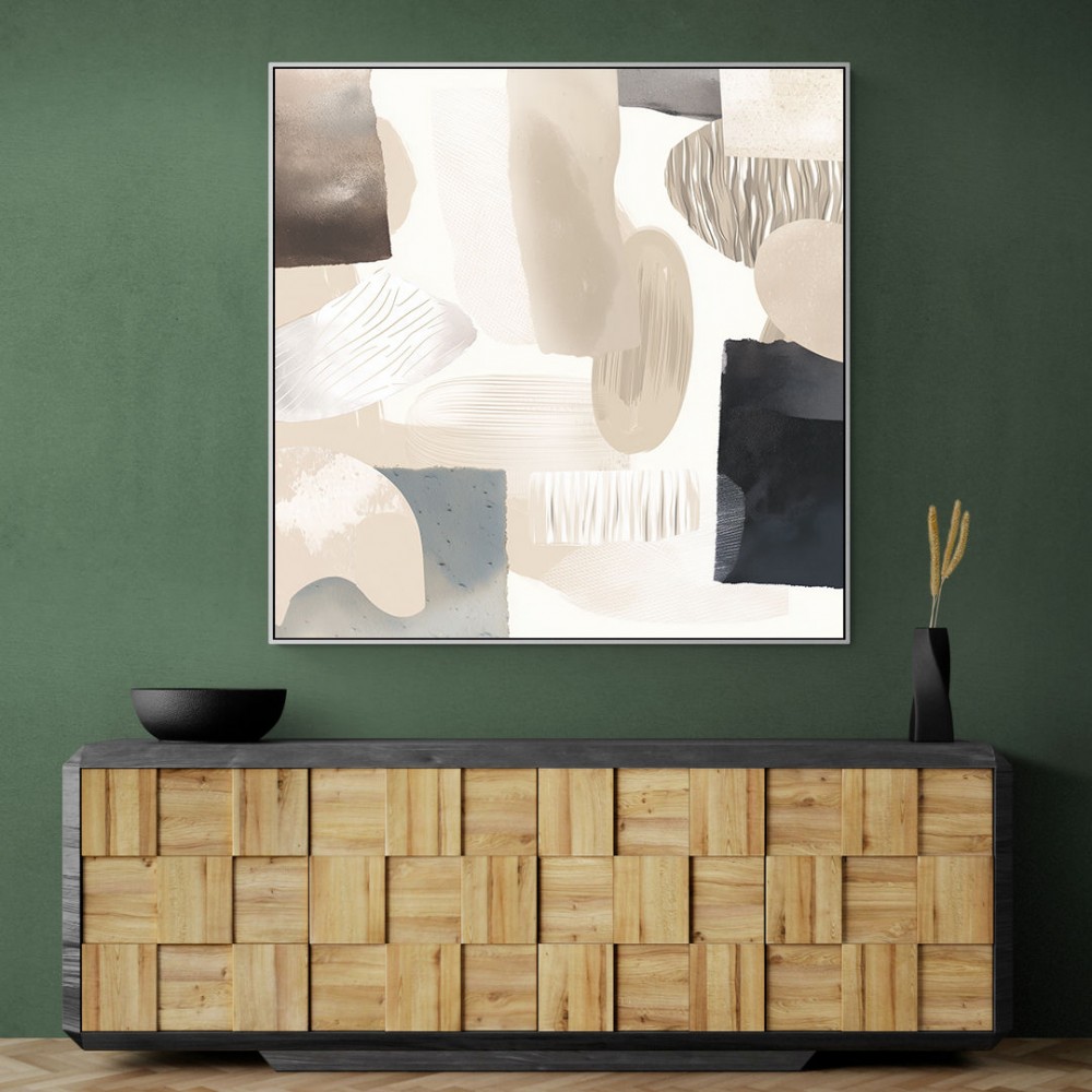 Minimalist Abstract Collage With Overlapping Organic Shapes 40 Minimalist Abstract Collage With Overlapping Organic Shapes 40