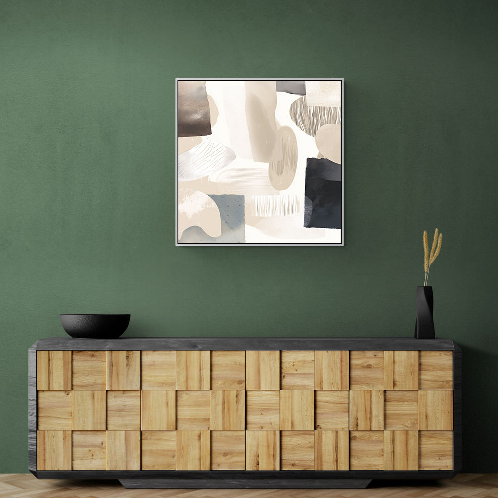Minimalist Abstract Collage With Overlapping Organic Shapes 40 Minimalist Abstract Collage With Overlapping Organic Shapes 40