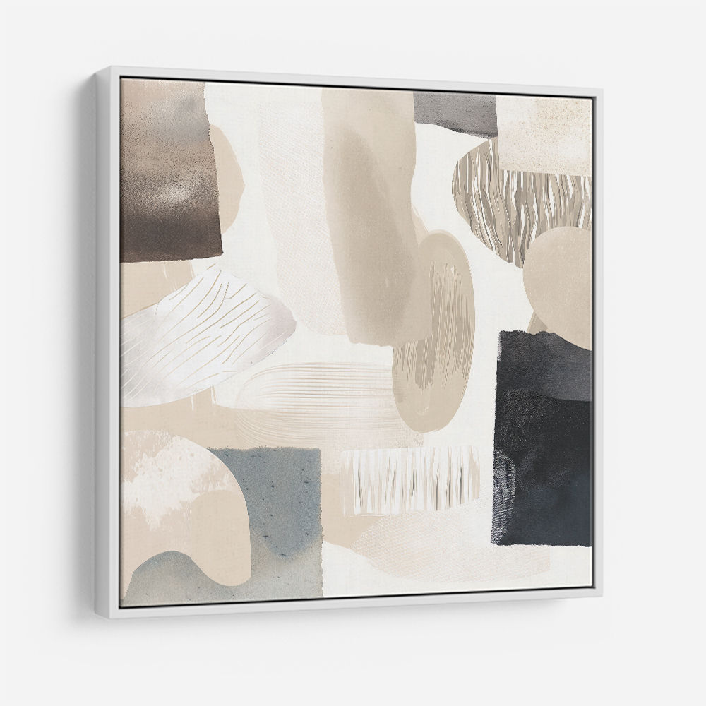 Minimalist Abstract Collage With Overlapping Organic Shapes 40 Minimalist Abstract Collage With Overlapping Organic Shapes 40