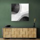 Minimalist Abstract Design With Organic Curved Shape Minimalist Abstract Design With Organic Curved Shape