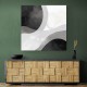 Minimalist Abstract Design With Organic Curved Shape Minimalist Abstract Design With Organic Curved Shape