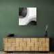Minimalist Abstract Design With Organic Curved Shape Minimalist Abstract Design With Organic Curved Shape