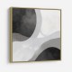 Minimalist Abstract Design With Organic Curved Shape Minimalist Abstract Design With Organic Curved Shape