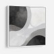 Minimalist Abstract Design With Organic Curved Shape Minimalist Abstract Design With Organic Curved Shape