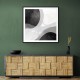 Minimalist Abstract Design With Organic Curved Shape Minimalist Abstract Design With Organic Curved Shape
