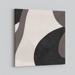 Minimalist Abstract Design With Organic Curved Shape 3