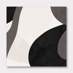 Minimalist Abstract Design With Organic Curved Shape 3