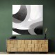Minimalist Abstract Design With Organic Curved Shape 5