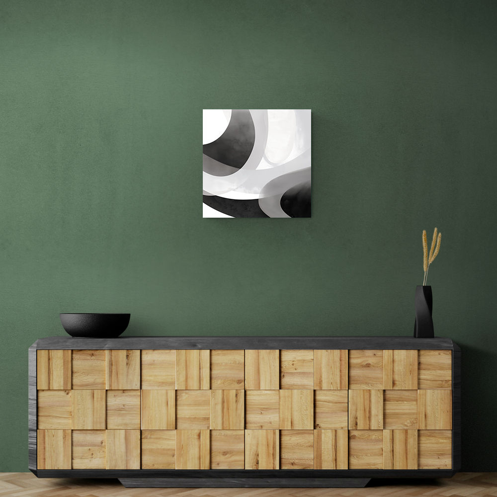 Minimalist Abstract Design With Organic Curved Shape 5