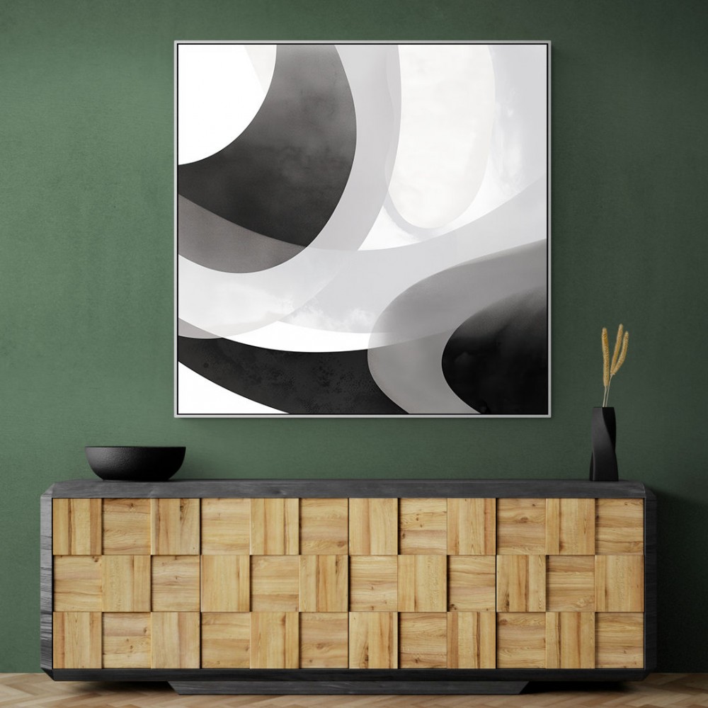 Minimalist Abstract Design With Organic Curved Shape 5