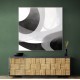 Minimalist Abstract Design With Organic Curved Shape 5