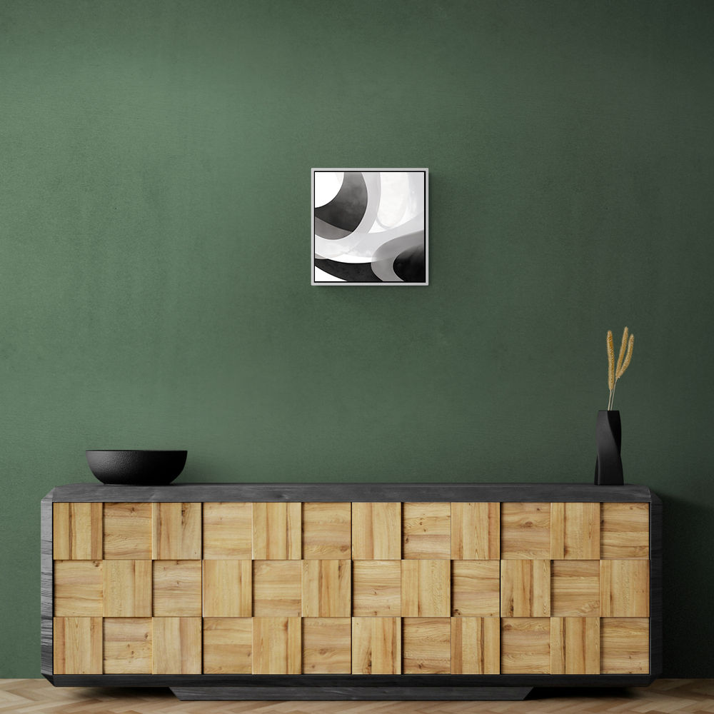 Minimalist Abstract Design With Organic Curved Shape 5