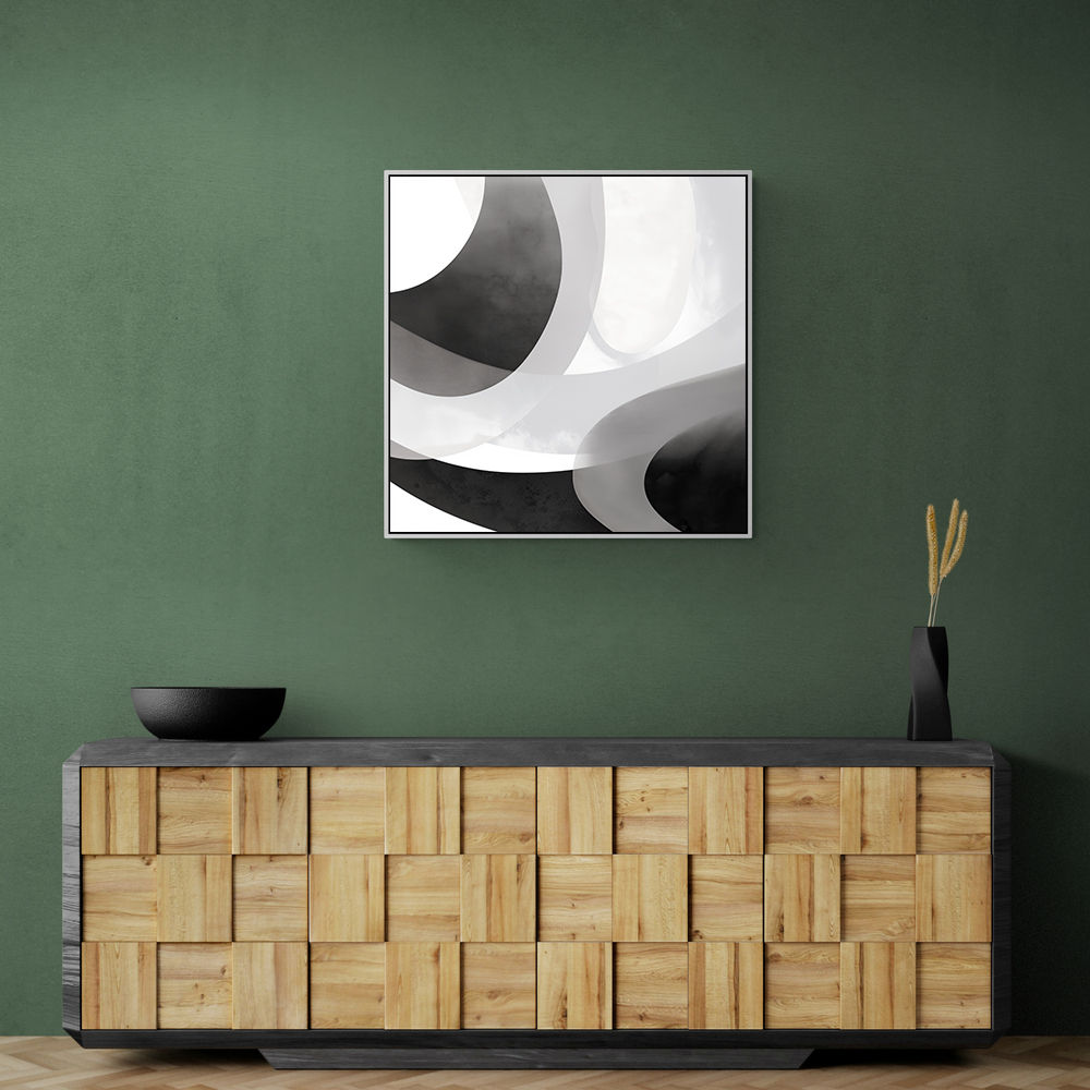 Minimalist Abstract Design With Organic Curved Shape 5