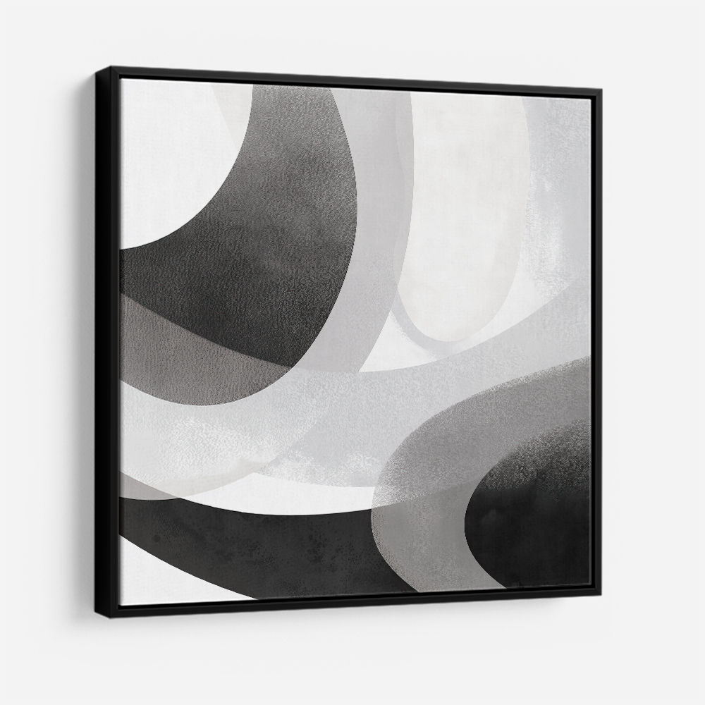 Minimalist Abstract Design With Organic Curved Shape 5