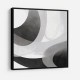 Minimalist Abstract Design With Organic Curved Shape 5