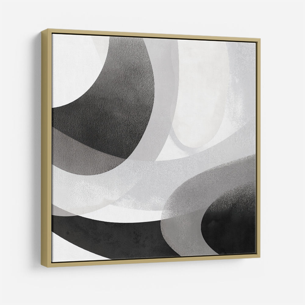Minimalist Abstract Design With Organic Curved Shape 5