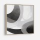 Minimalist Abstract Design With Organic Curved Shape 5